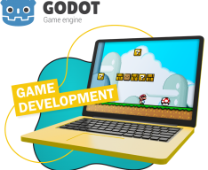 Godot.  Основа создания легендарных игр - КИБЕРшкола программирования для детей, компьютерные курсы для школьников, начинающих и подростков - KIBERone г. Ейск