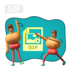 Gif-анимация - КИБЕРшкола программирования для детей, компьютерные курсы для школьников, начинающих и подростков - KIBERone г. Ейск