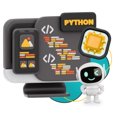 Мой первый сайт с мозгами: Python + AI - КИБЕРшкола программирования для детей, компьютерные курсы для школьников, начинающих и подростков - KIBERone г. Ейск