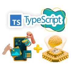 TypeScript + AI: создаём умные веб-приложения - КИБЕРшкола программирования для детей, компьютерные курсы для школьников, начинающих и подростков - KIBERone г. Ейск