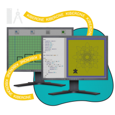 Исполнители чертежник и черепашка - КИБЕРшкола программирования для детей, компьютерные курсы для школьников, начинающих и подростков - KIBERone г. Ейск