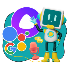 Голосовой помощник Алиса - КИБЕРшкола программирования для детей, компьютерные курсы для школьников, начинающих и подростков - KIBERone г. Ейск