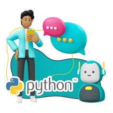 Умный чат-бот на Python на Telegram - КИБЕРшкола программирования для детей, компьютерные курсы для школьников, начинающих и подростков - KIBERone г. Ейск