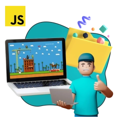 JavaScript + AI. Проектное обучение + геймификация + AI-помощники - КИБЕРшкола программирования для детей, компьютерные курсы для школьников, начинающих и подростков - KIBERone г. Ейск
