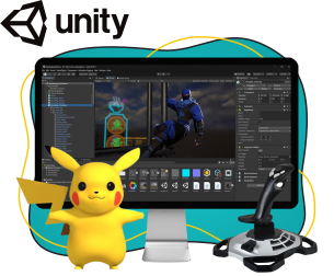 Мир трехмерных игр на Unity 3D - Школа программирования для детей, компьютерные курсы для школьников, начинающих и подростков - KIBERone г. Ейск