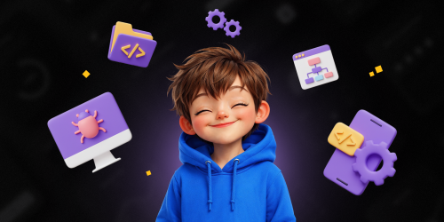 Идеальный сайт с нуля: код, дизайн и AI-помощник - КИБЕРшкола программирования для детей, компьютерные курсы для школьников, начинающих и подростков - KIBERone г. Ейск