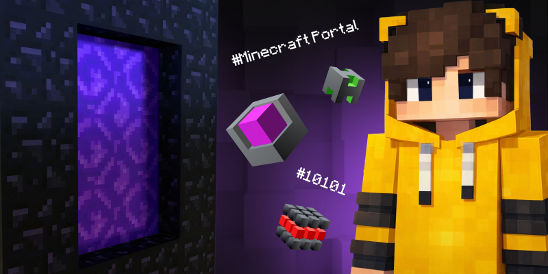 Архитекторы Реальности. Программируем Портал в Minecraft - КИБЕРшкола программирования для детей, компьютерные курсы для школьников, начинающих и подростков - KIBERone г. Ейск